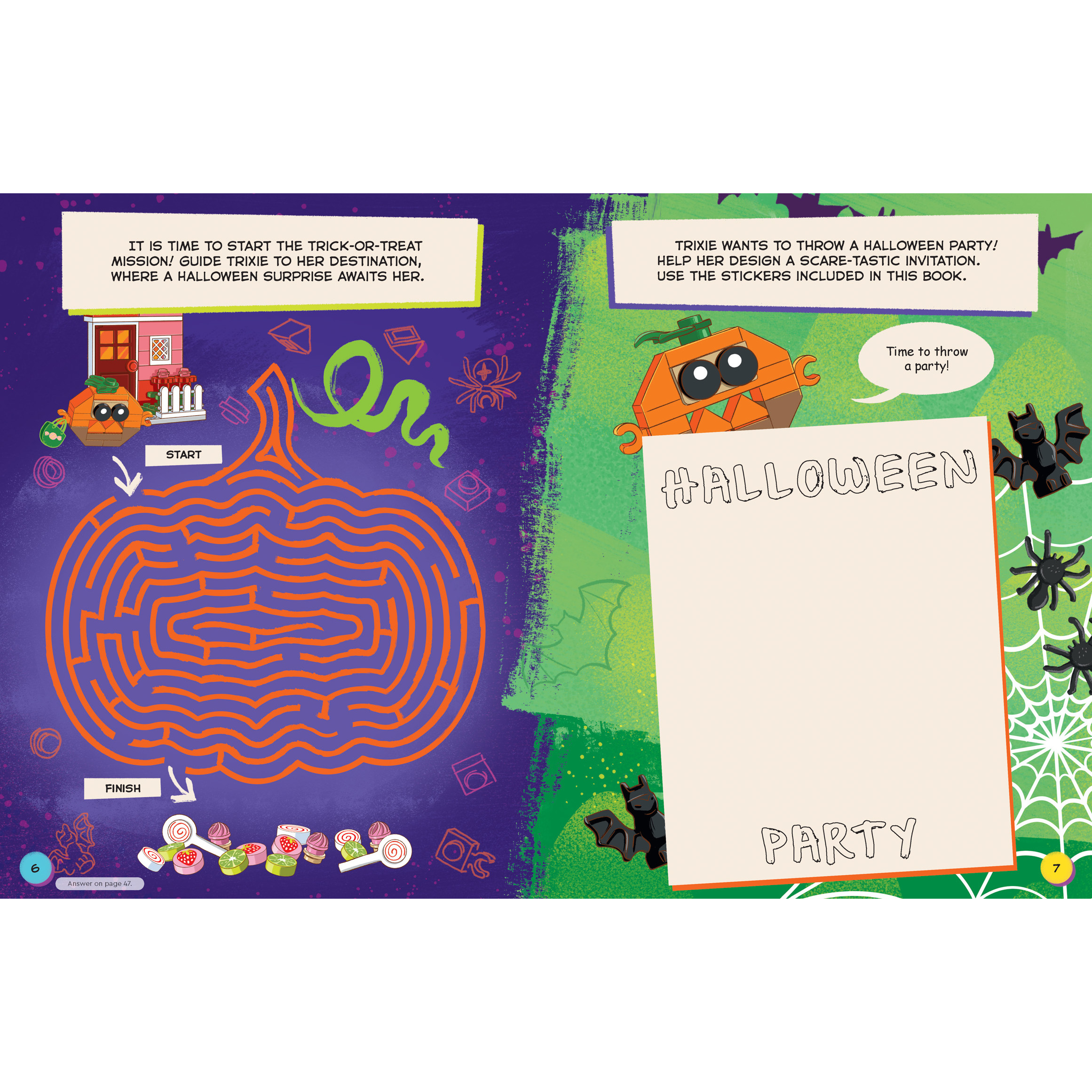 Build And Play Halloween Activity Book - Image 2