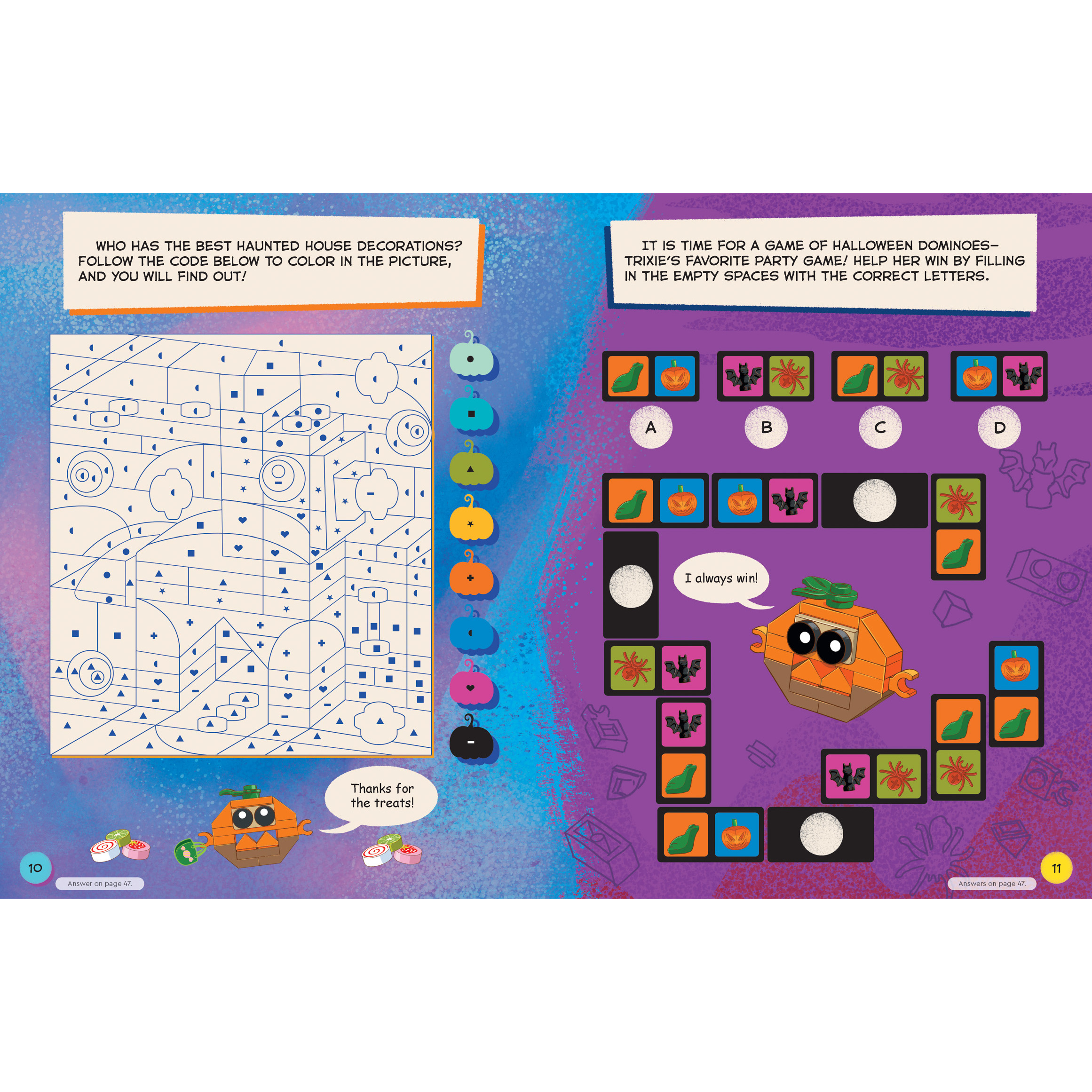 Build And Play Halloween Activity Book - Image 3