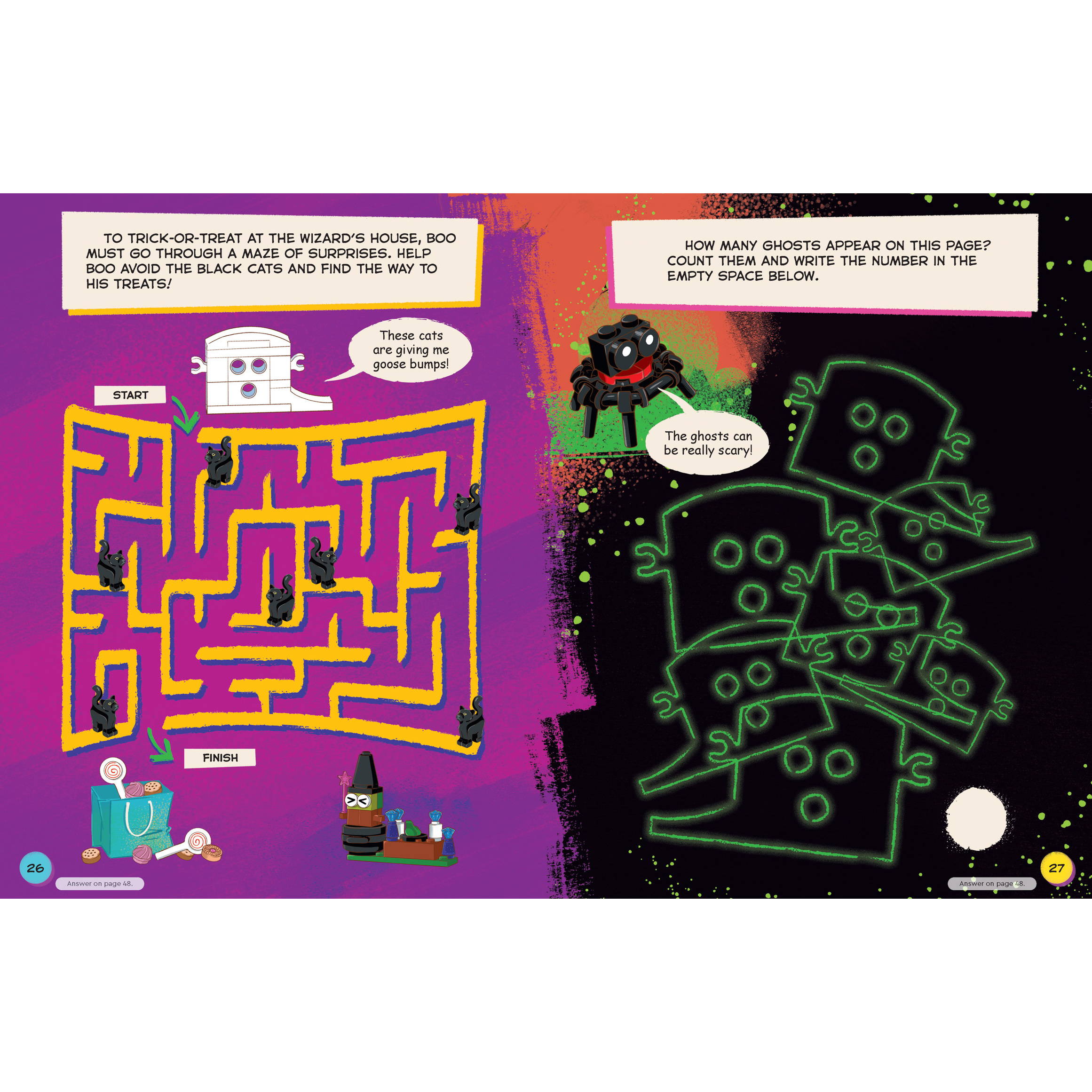 Build And Play Halloween Activity Book - Image 4