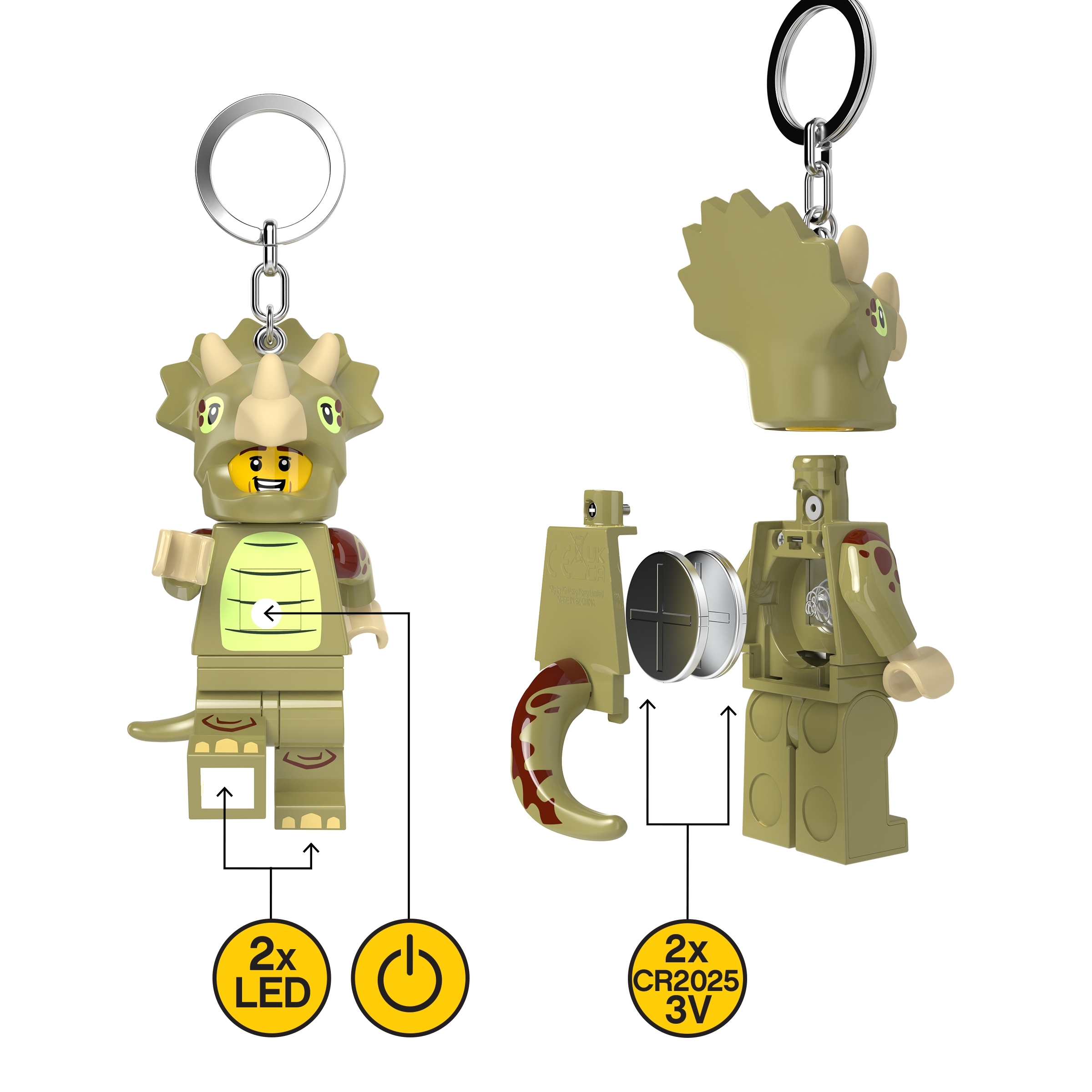 Triceratops Costume Fan Key Light - Image 7