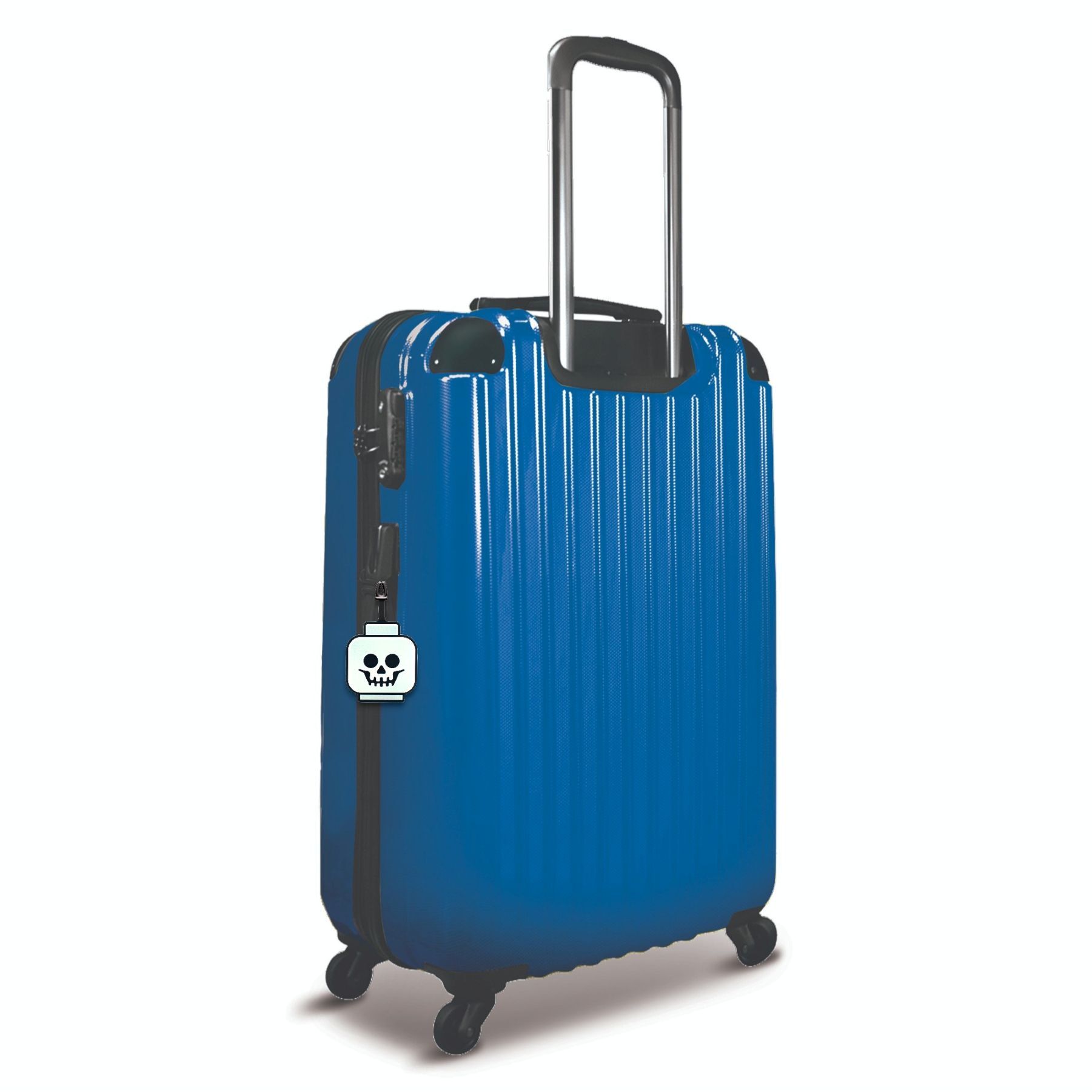 Skeleton Head Glow-In-The-Dark Bag Tag - Image 8