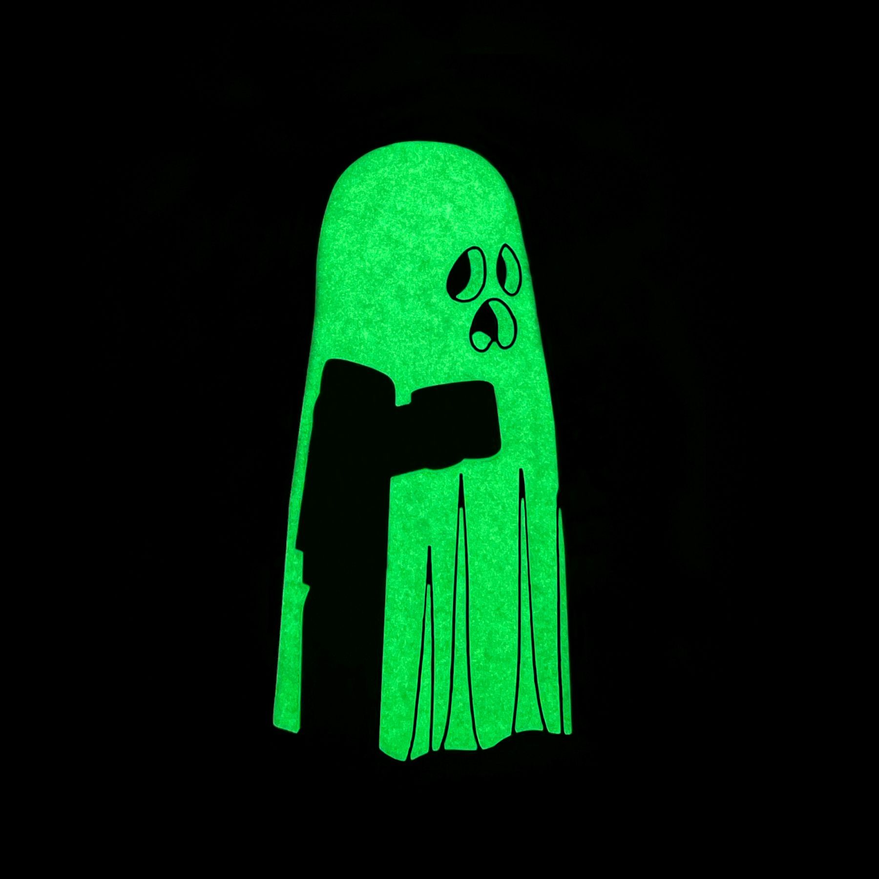 Ghost Glow-In-The-Dark Bag Tag - Image 6