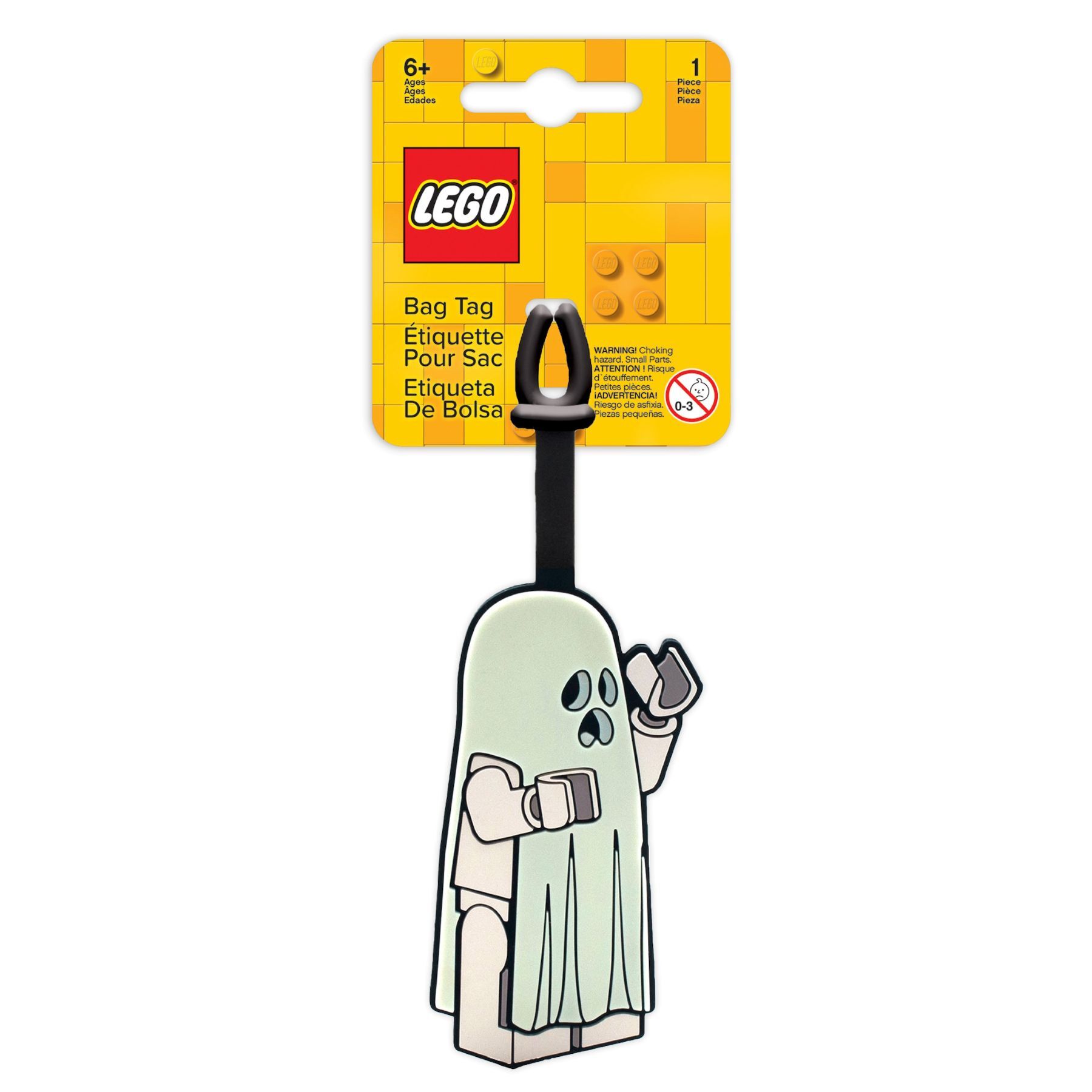 Ghost Glow-In-The-Dark Bag Tag - Image 2