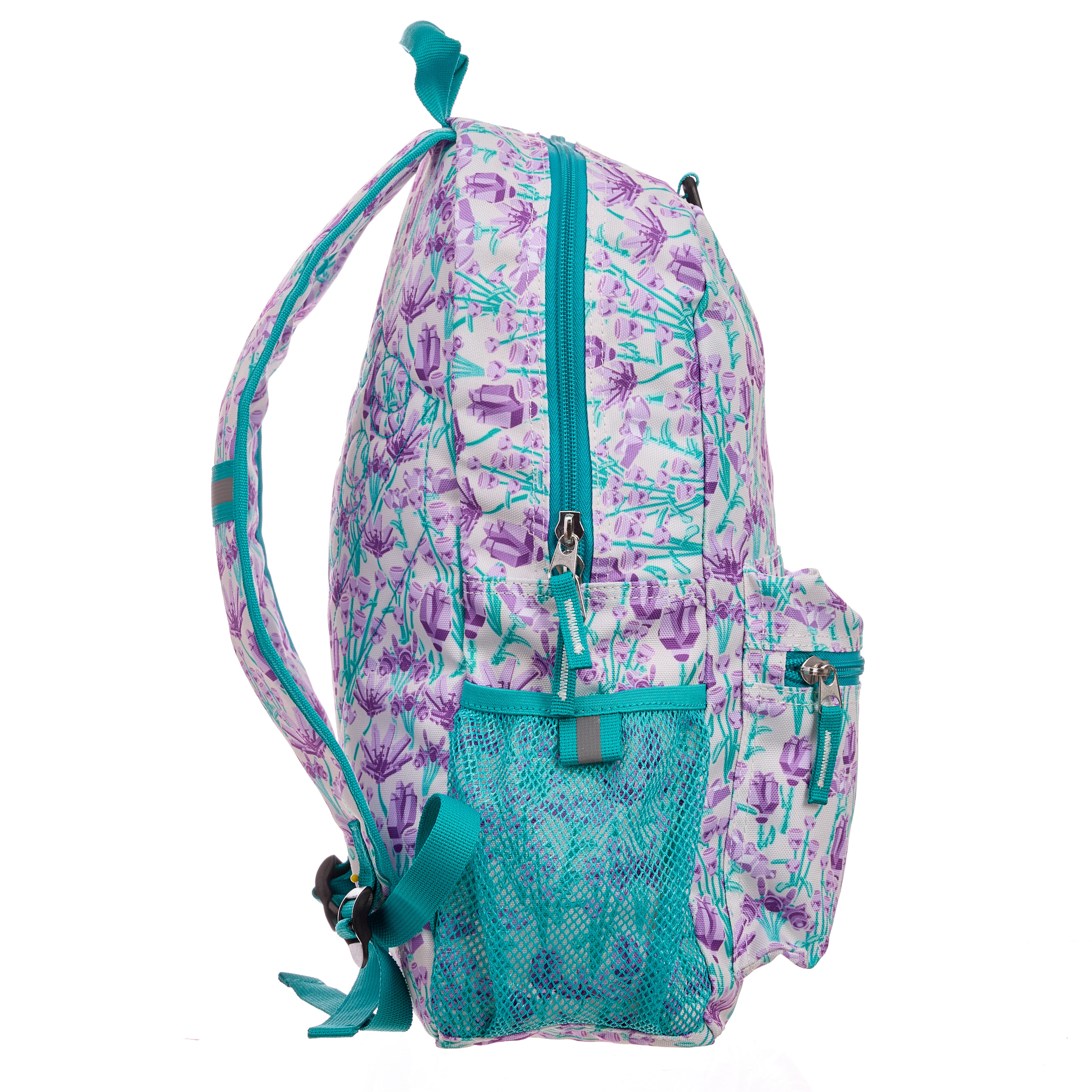 Botanicals Backpack – Purple Bouquet - Image 3