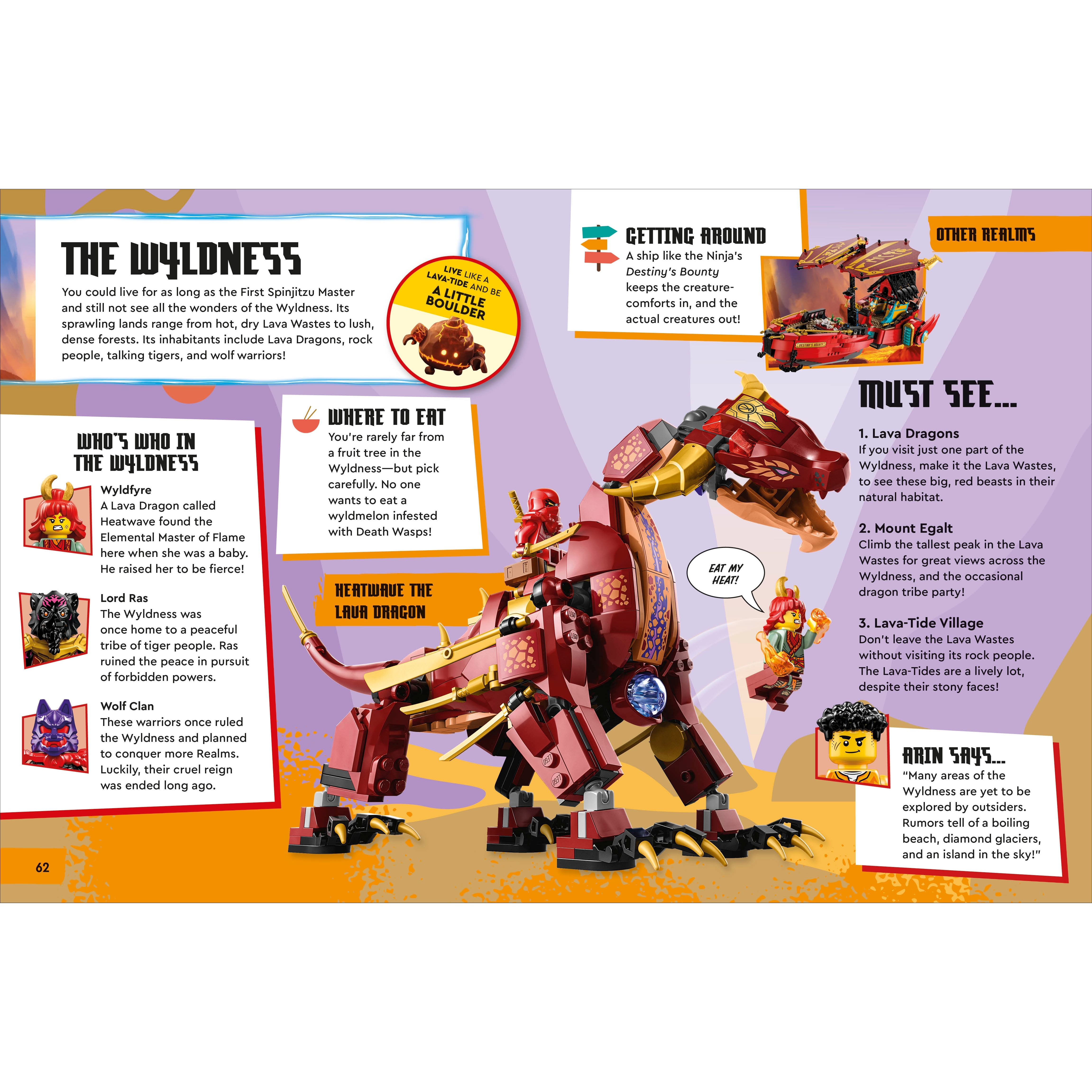 Lego Ninjago Dragons Rising Adventure Atlas - Image 2