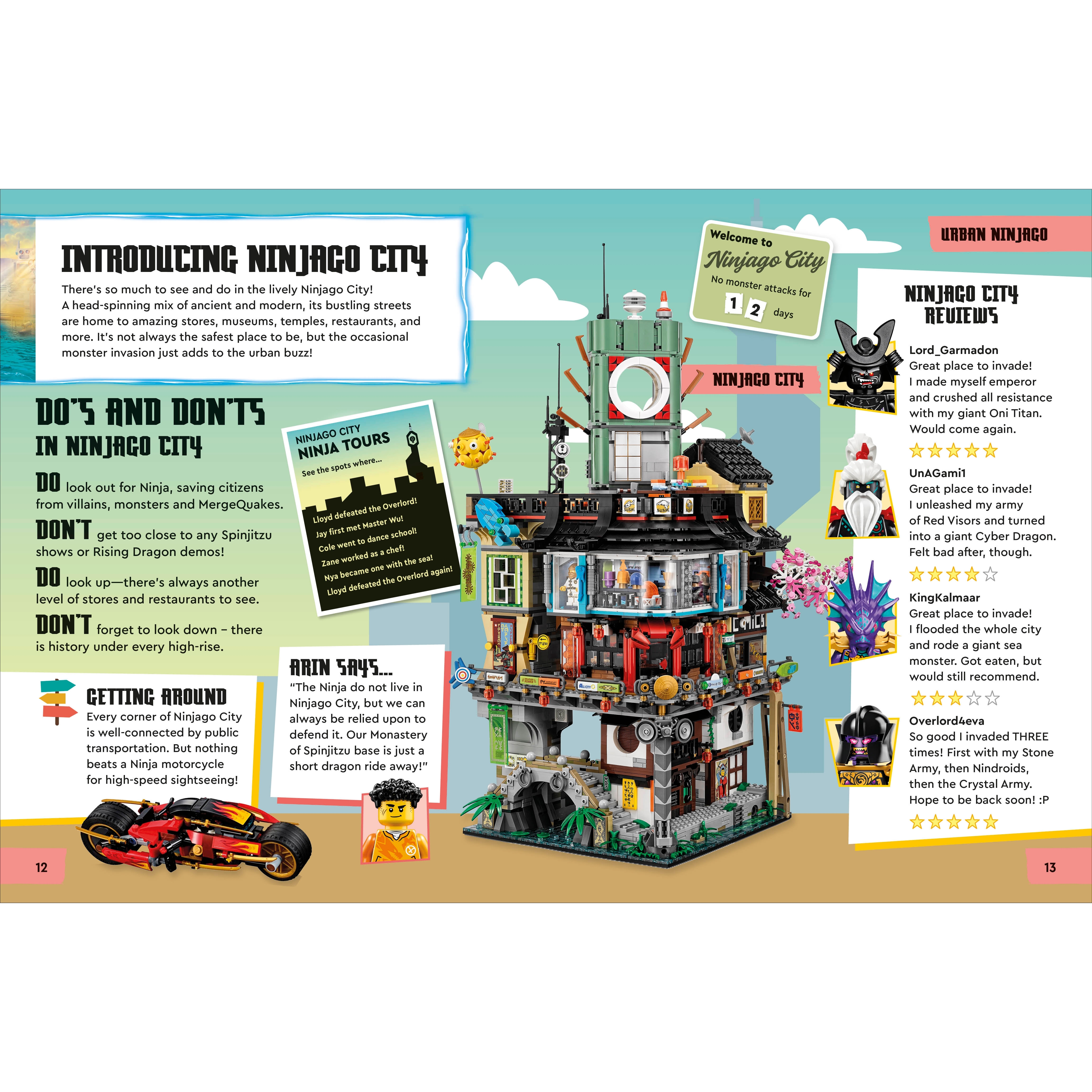 Lego Ninjago Dragons Rising Adventure Atlas - Image 3