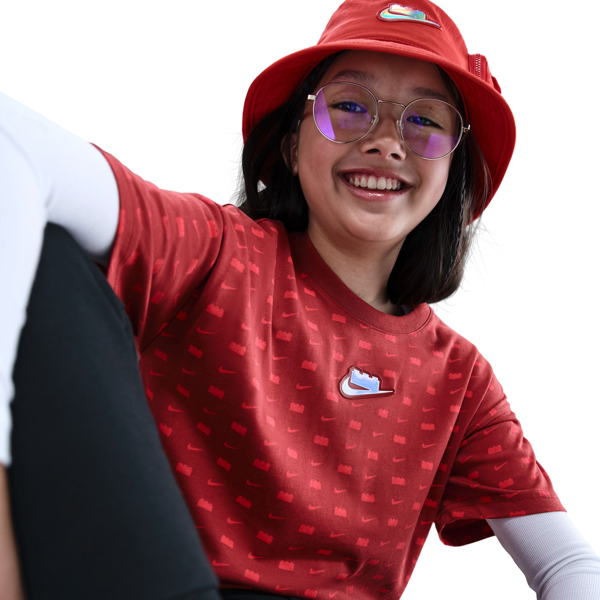 Nike X Lego Collection Cropped T-Shirt - Image 4