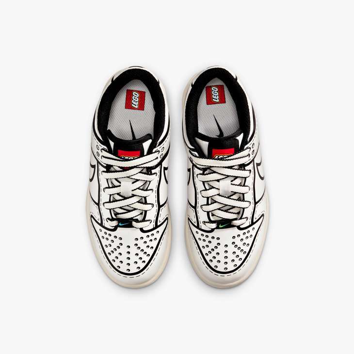 Nike Dunk Low X Lego Collection – Little Kids' Shoes - Image 4