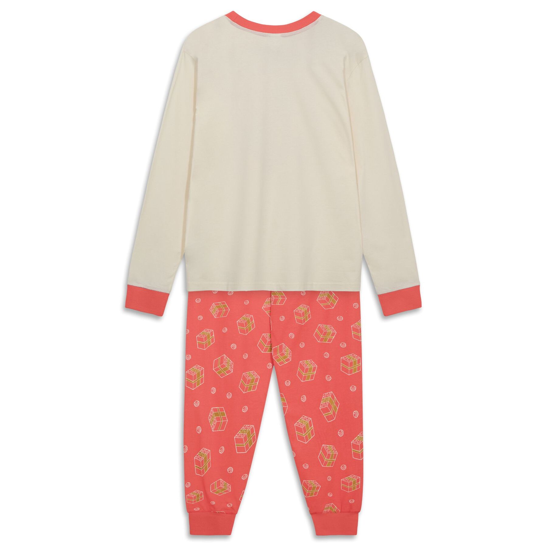 Adults Christmas Pajamas – Off-White - Image 2