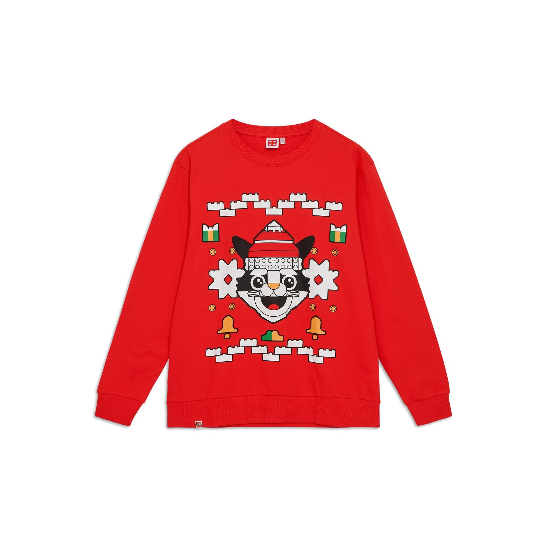 Adults Christmas Sweatshirt - Red