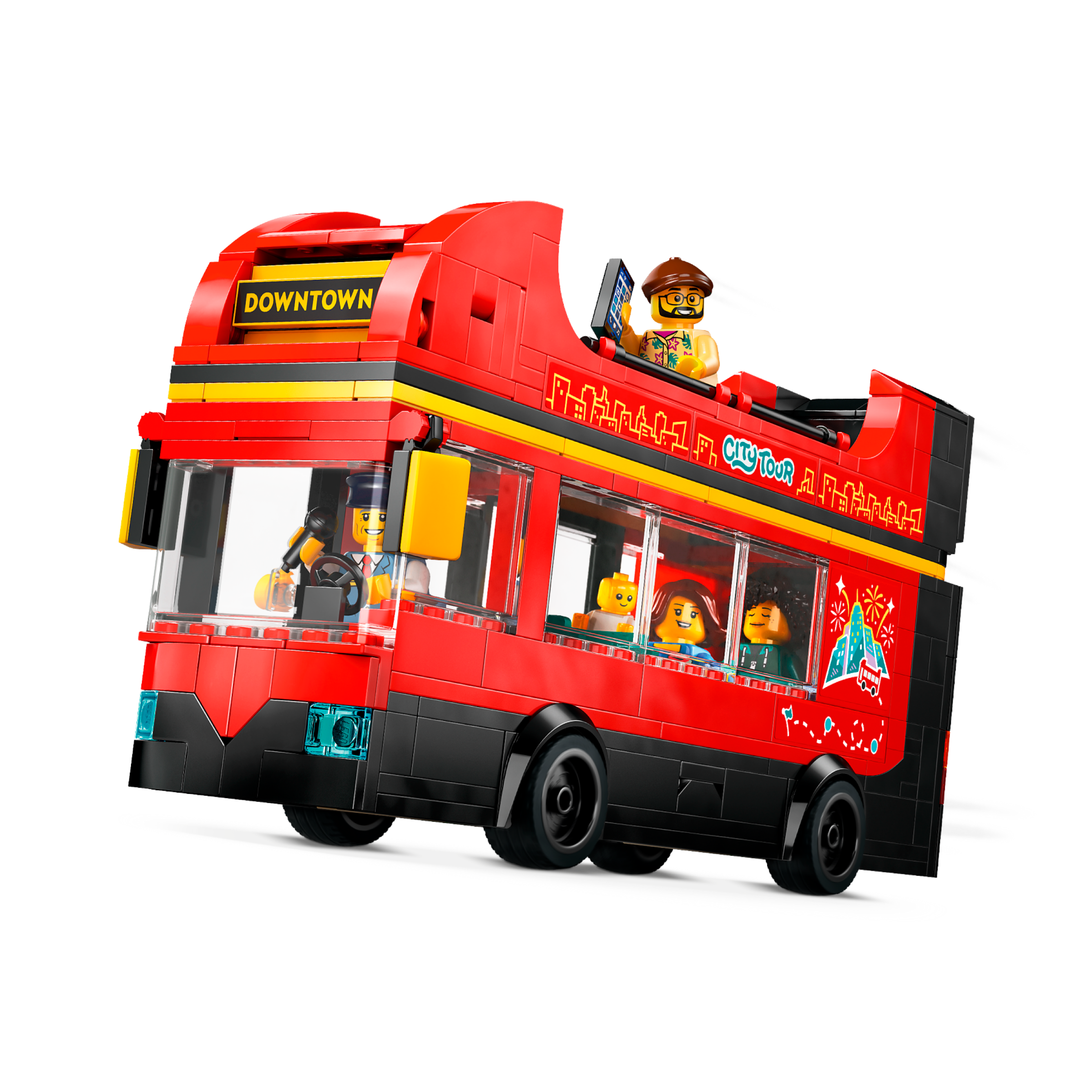 Red Double-Decker Sightseeing Bus - Image 3