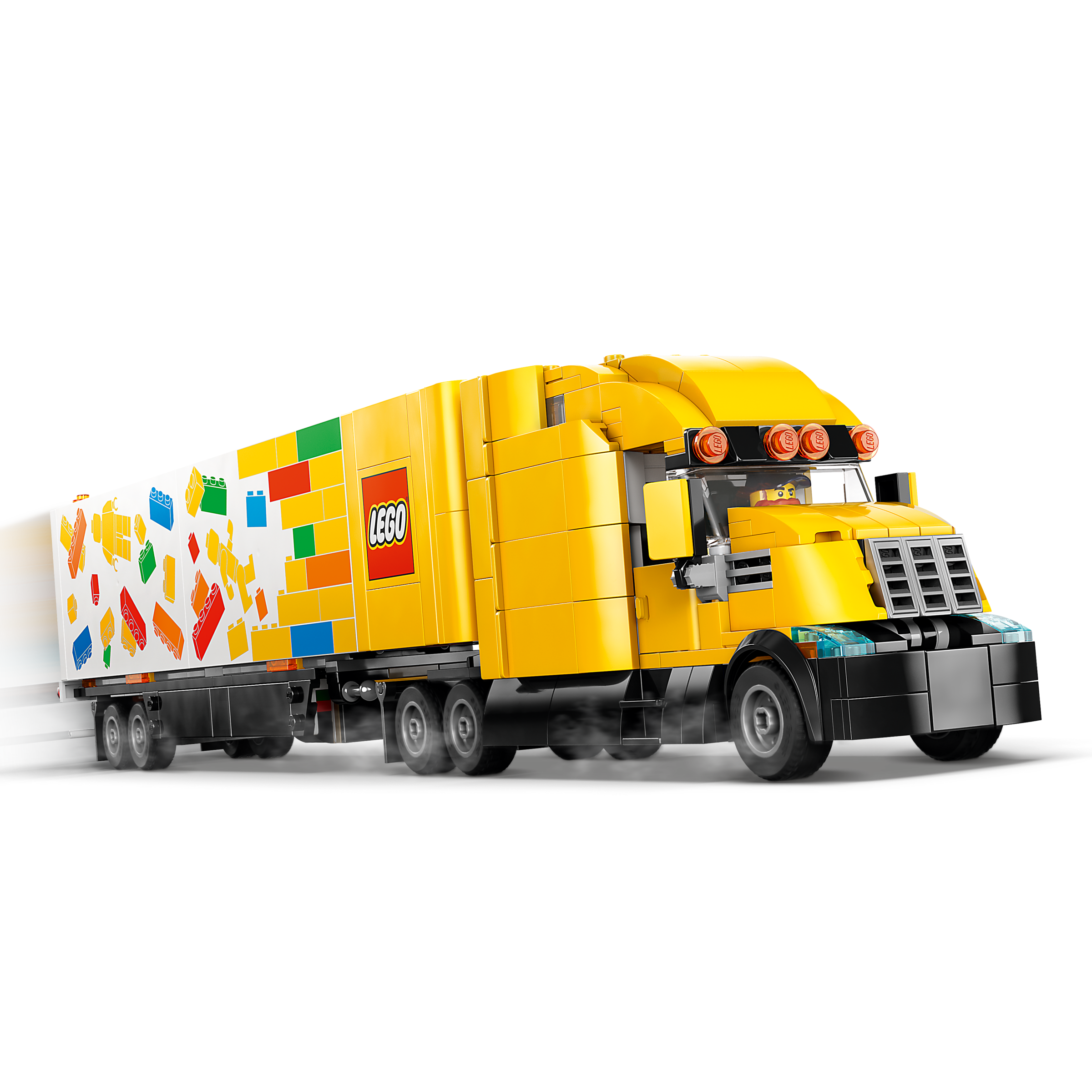Yellow Delivery Truck - Image 3