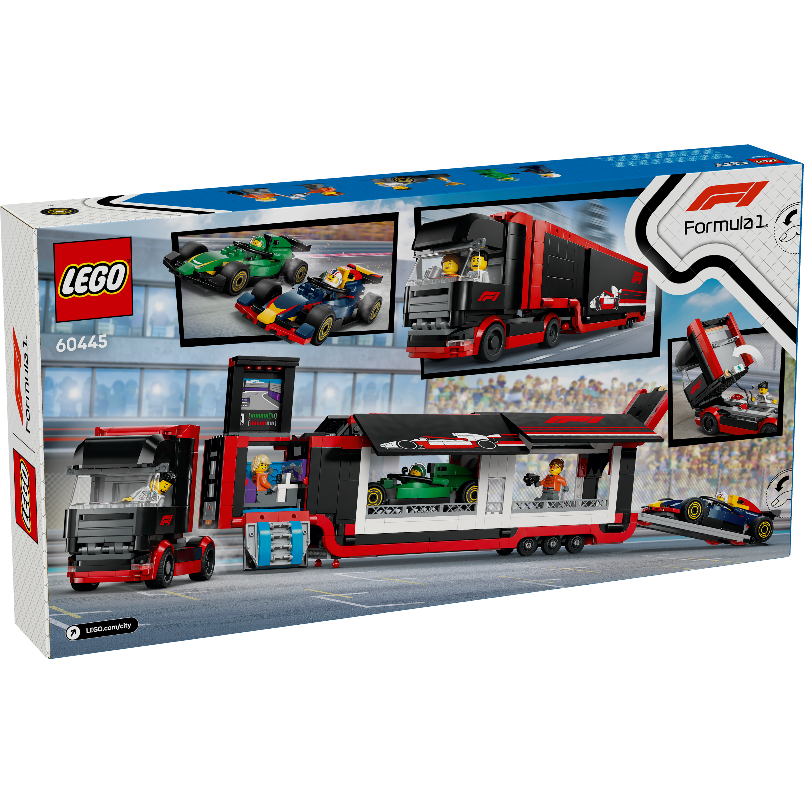 F1 Truck With Rb20 & Amr24 F1 Cars - Image 12