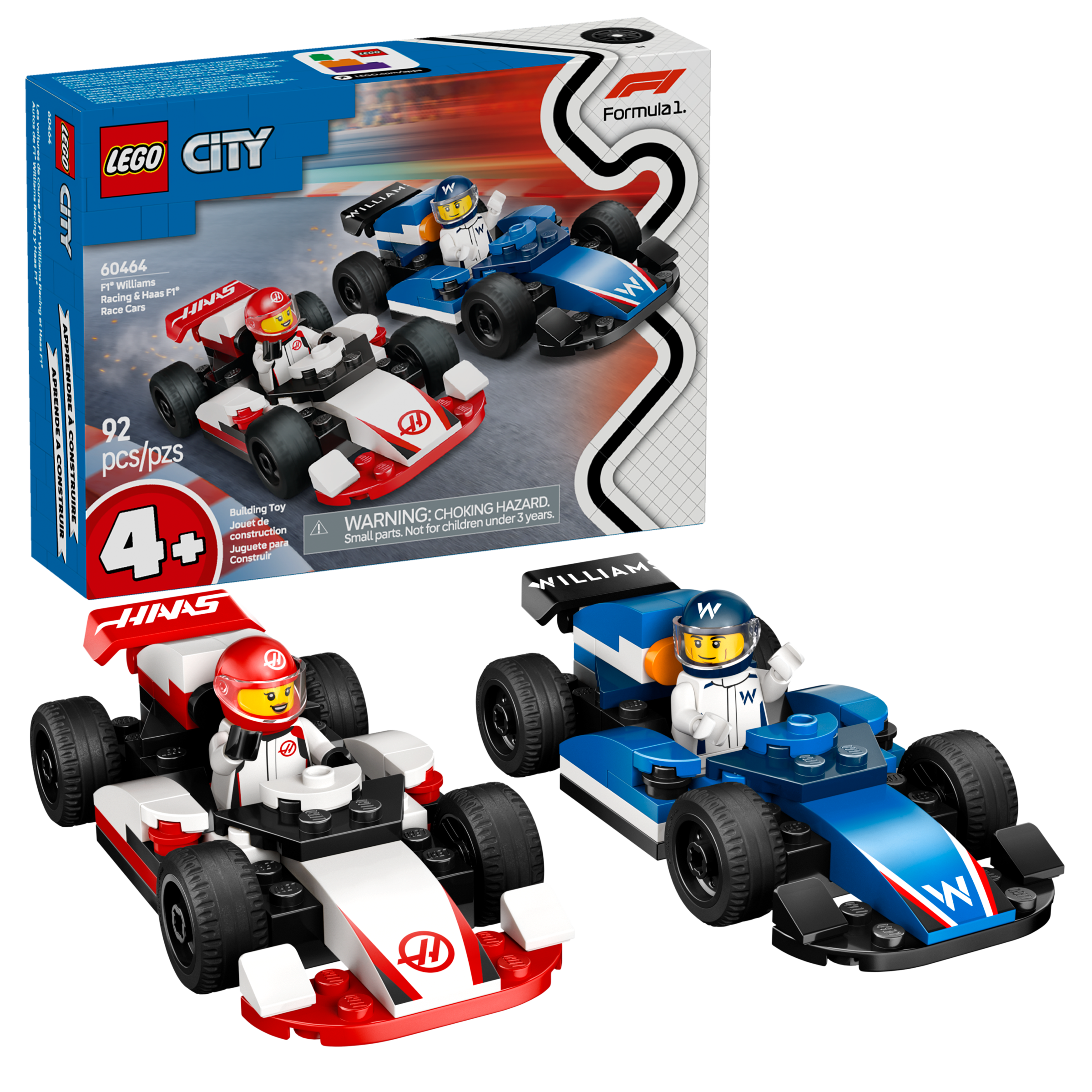 F1 Williams Racing & Haas F1 Race Cars - Image 2