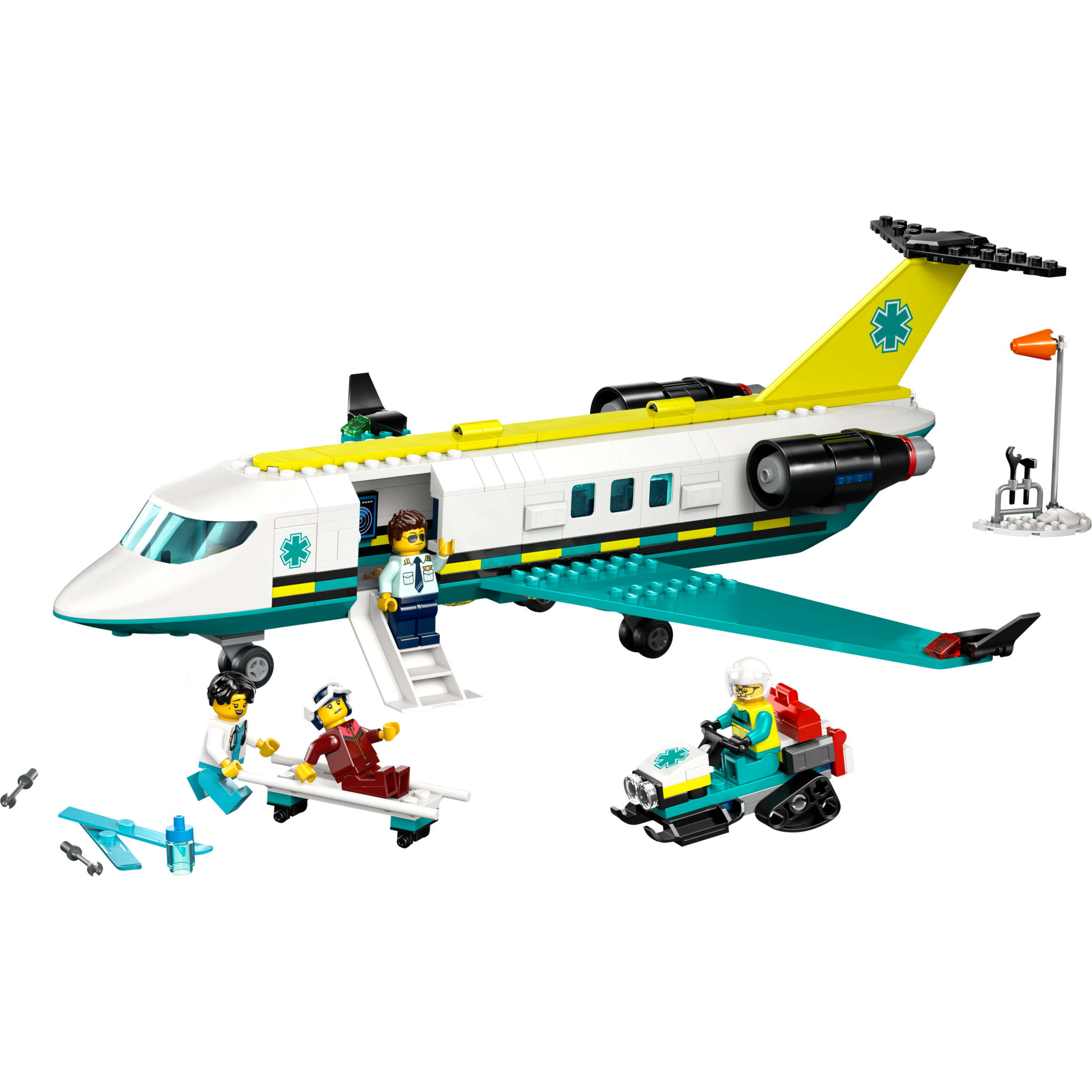 Emergency Air Ambulance Airplane