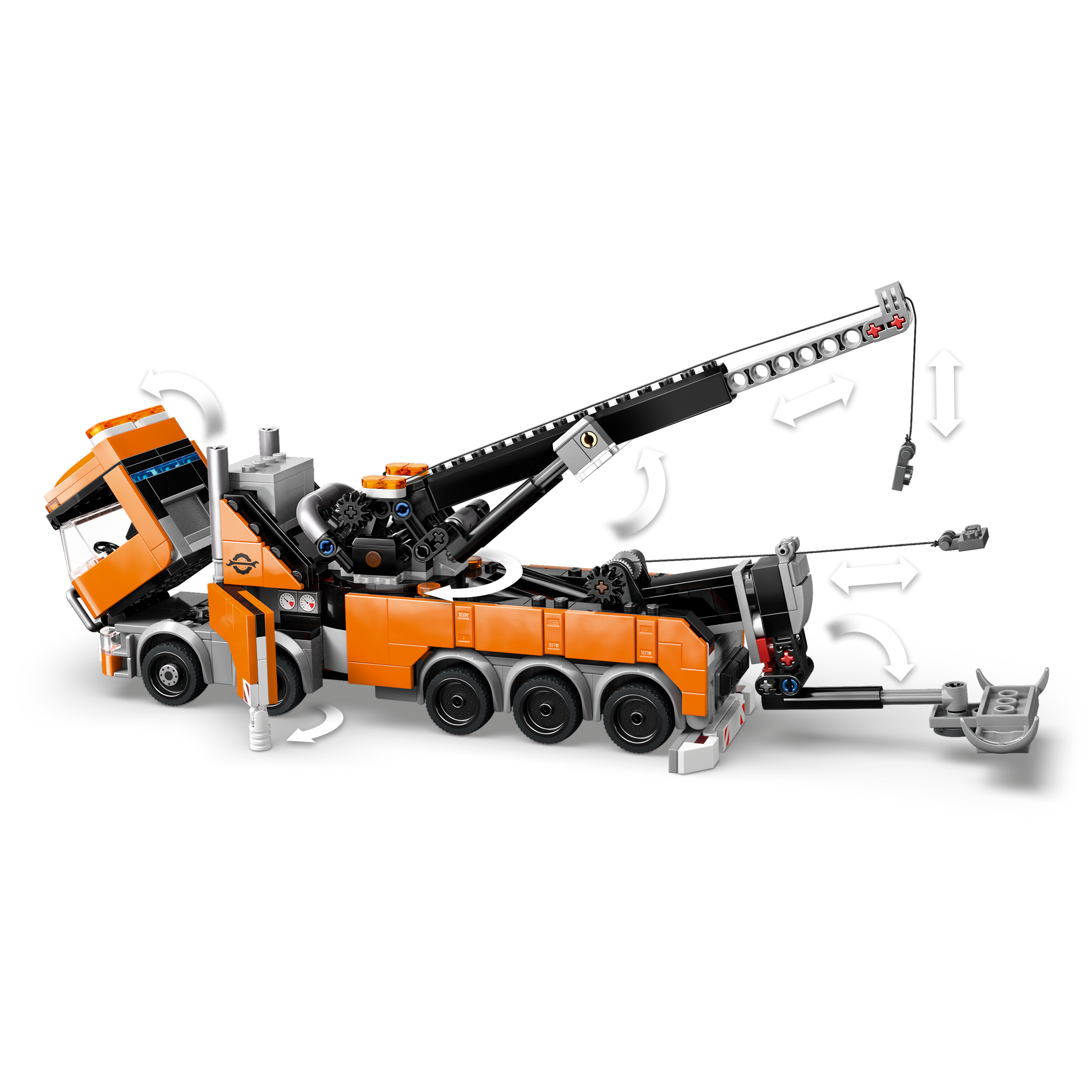 Heavy-Duty Recovery Tow Truck With Crane - Image 5