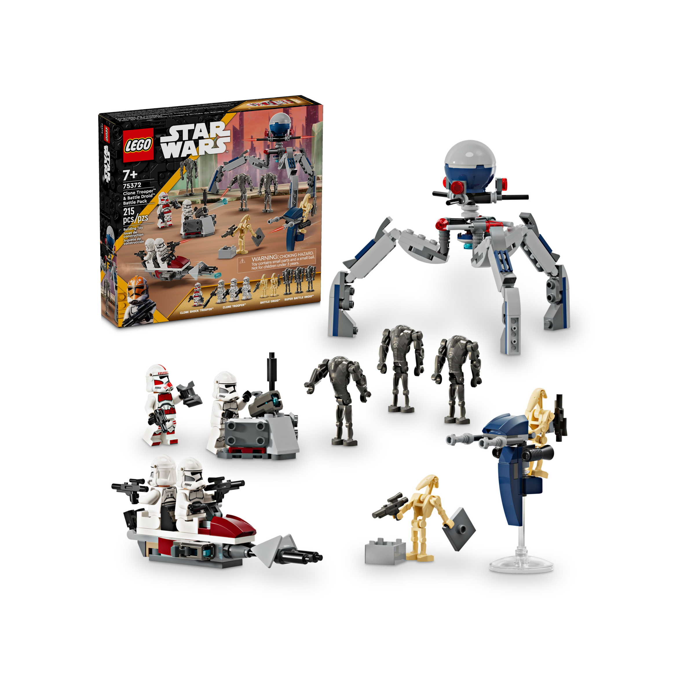 Clone Trooper & Battle Droid Battle Pack - Image 2