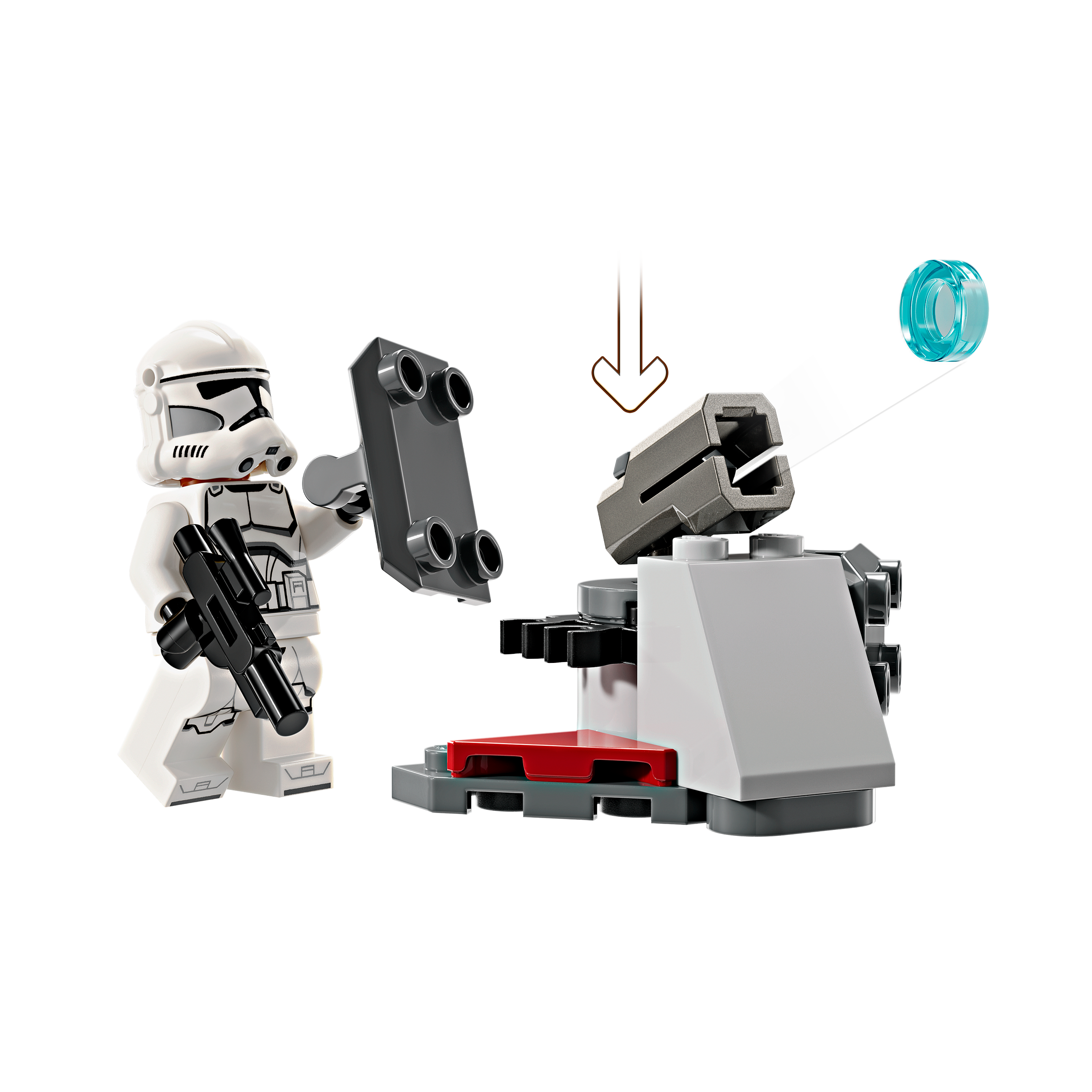 Clone Trooper & Battle Droid Battle Pack - Image 4