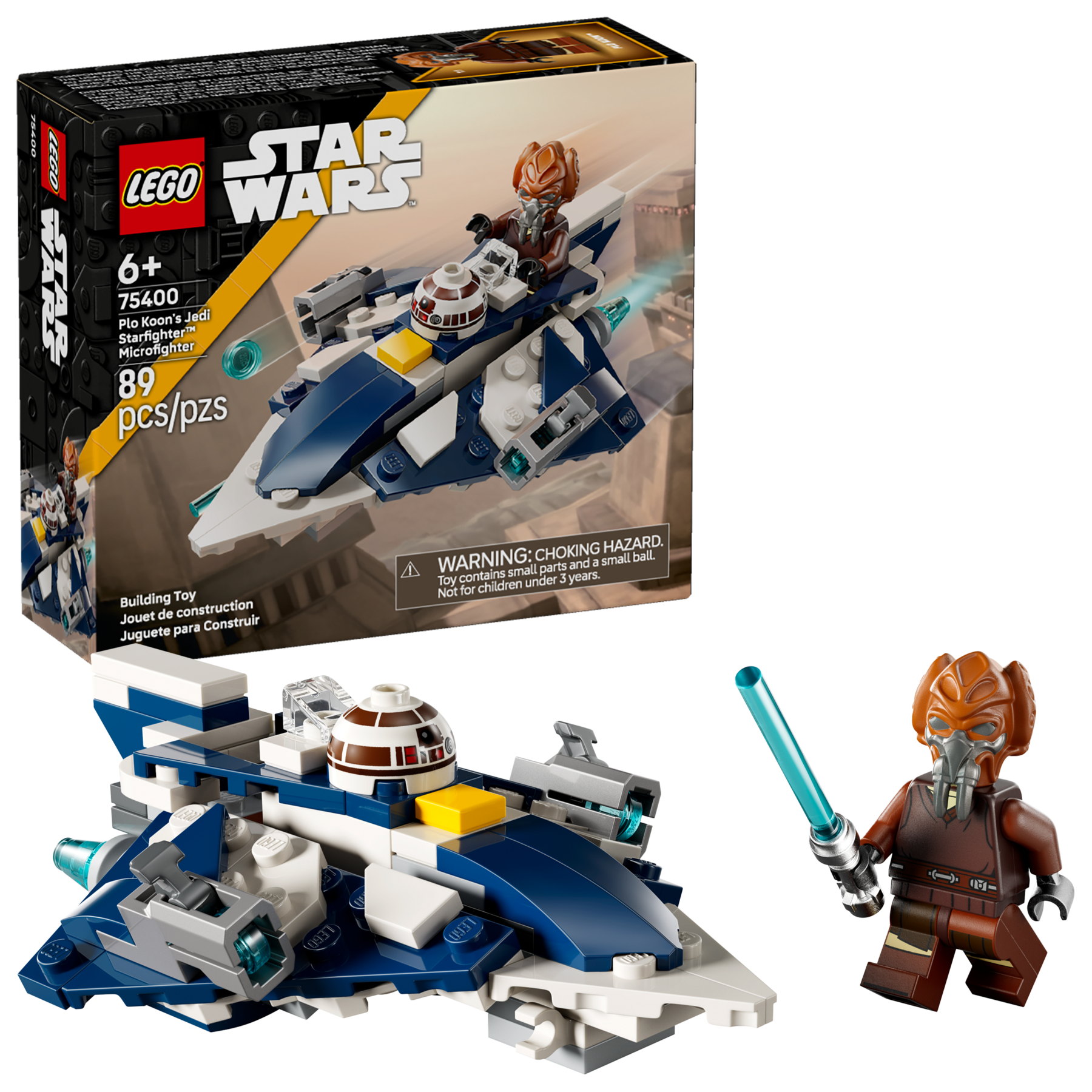 Plo Koon's Jedi Starfighter Microfighter - Image 2