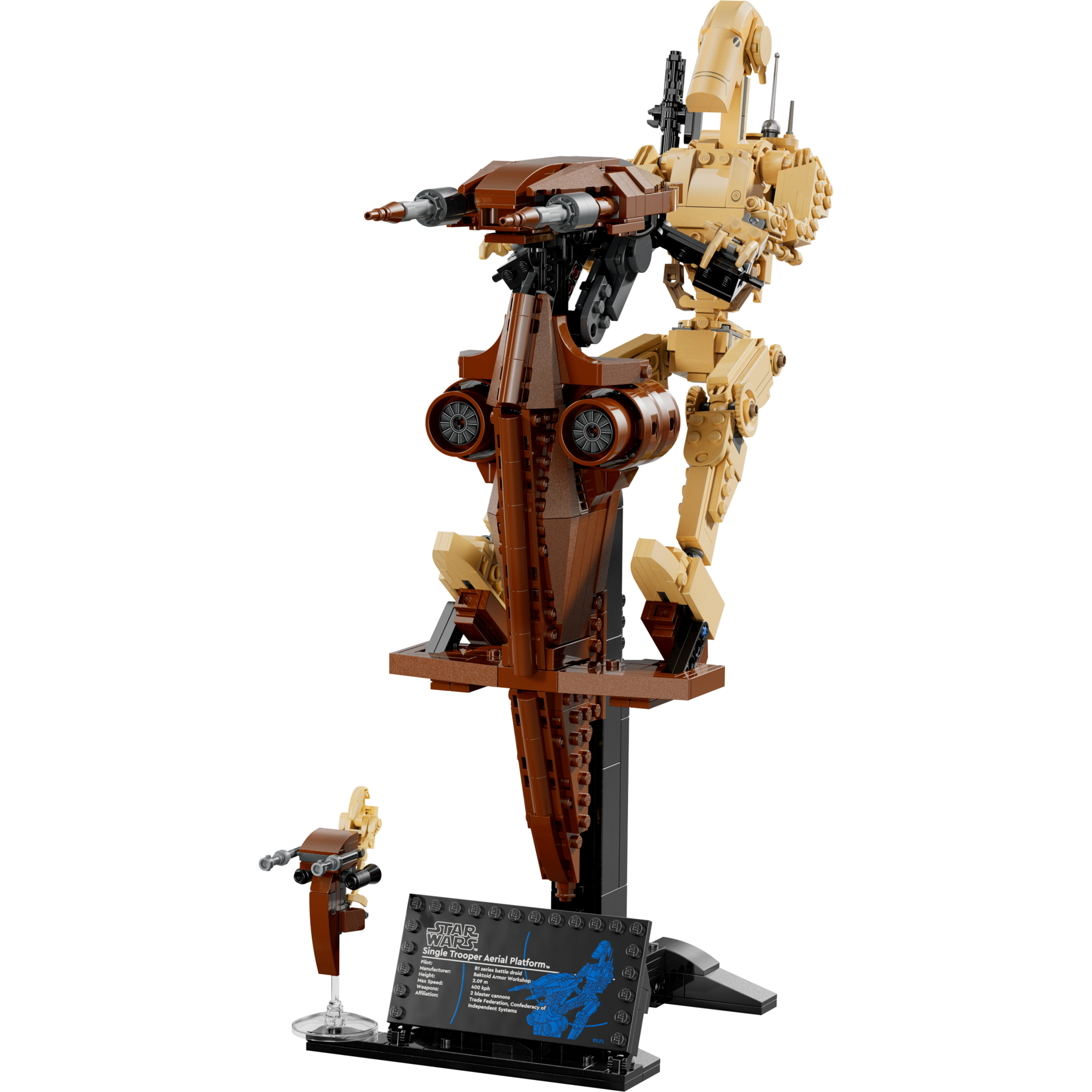 Battle Droid With Stap