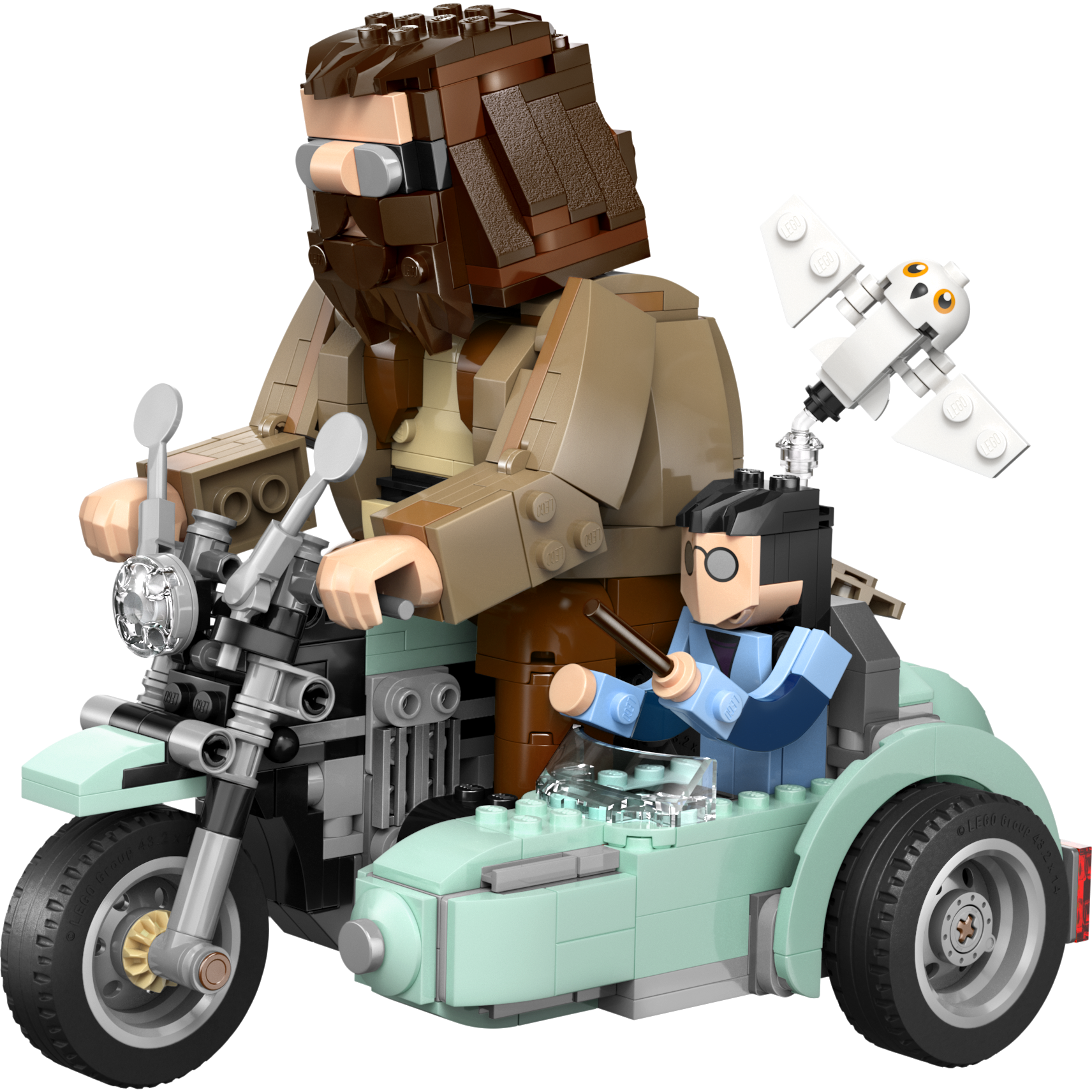 Hagrid & Harry's Motorcycle Ride