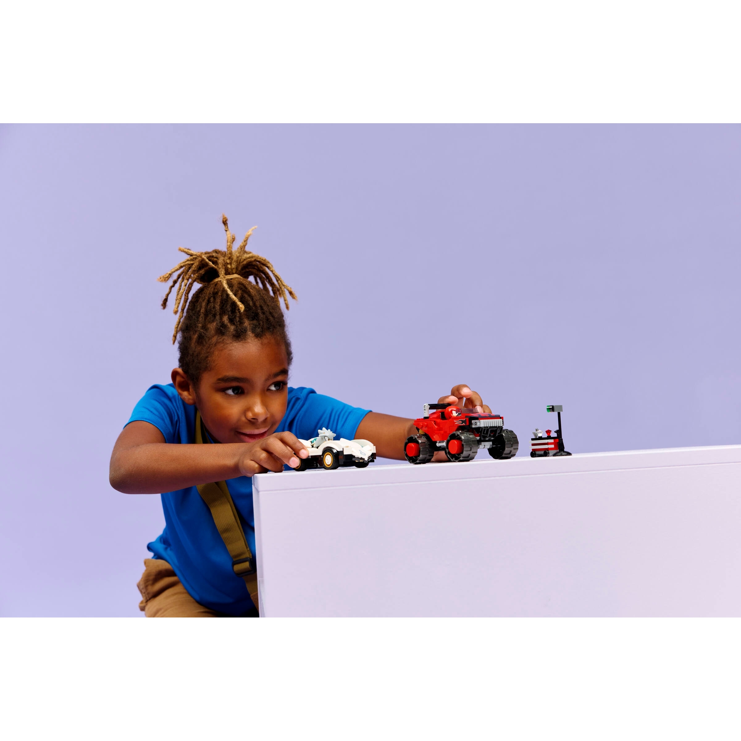 Silver's Car Vs. Knuckles' Monster Truck - Image 8