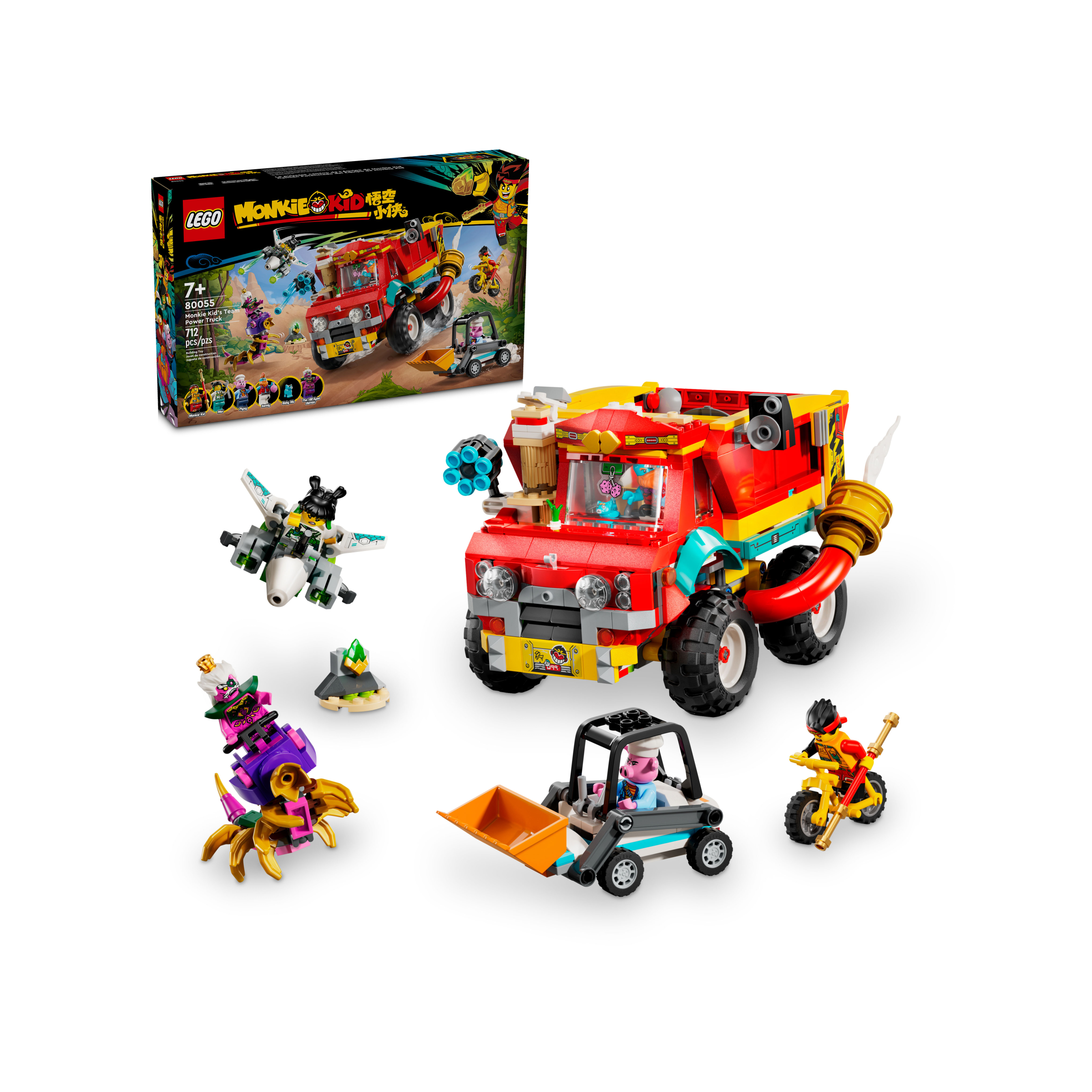 Monkie Kid's Team Power Truck - Image 2