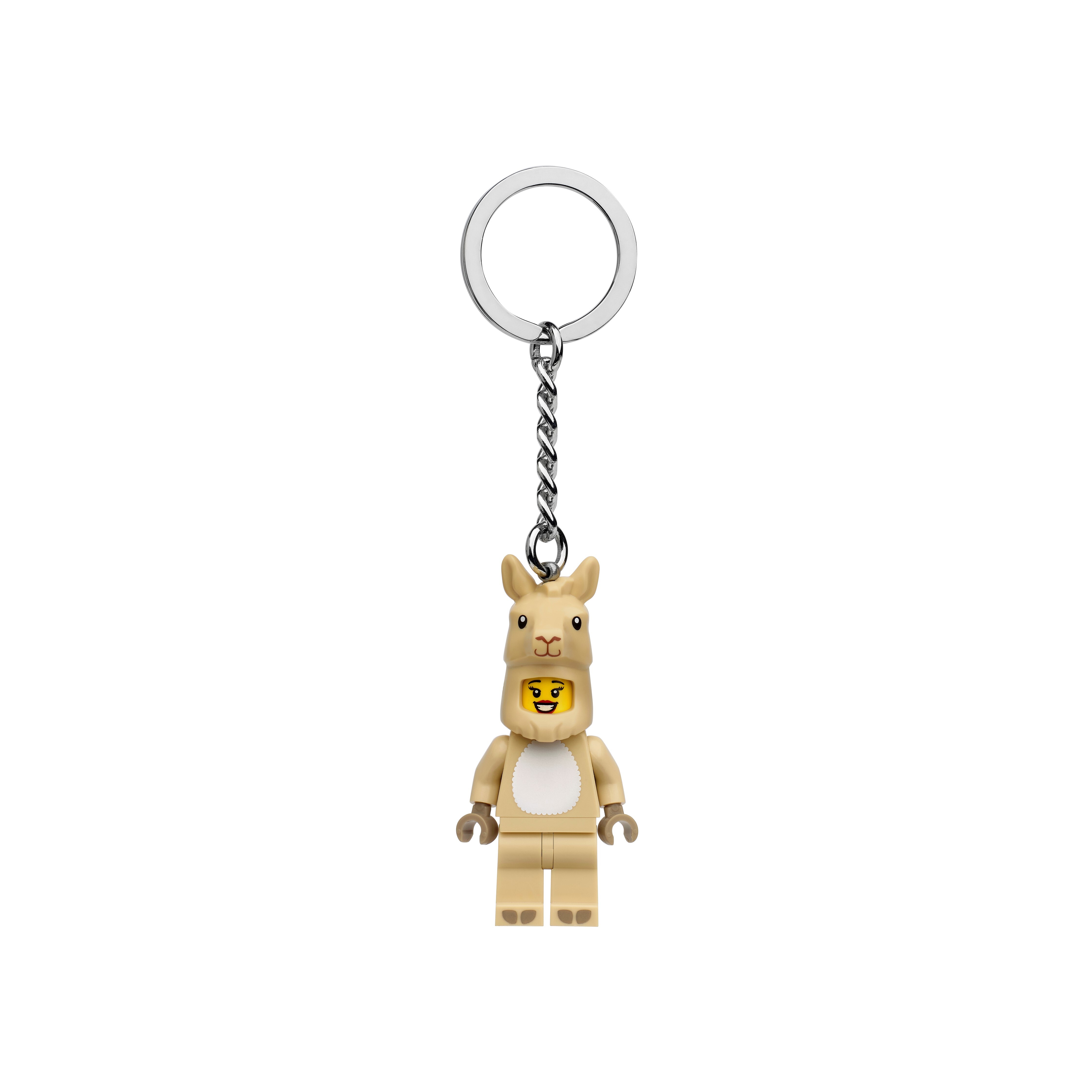 Llama Girl Key Chain