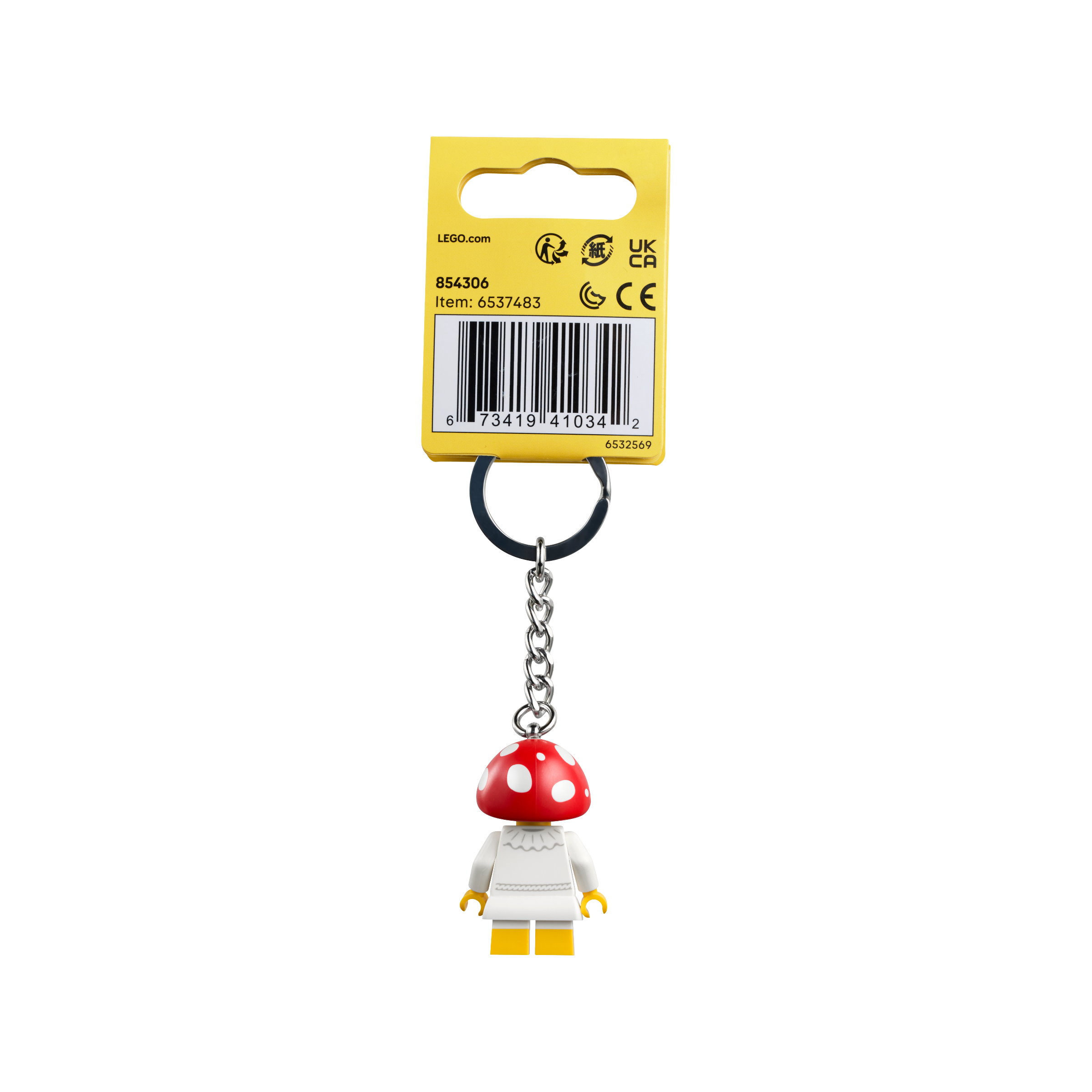 Mushroom Girl Key Chain - Image 3